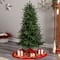 6ft. Pre-Lit Montreal Spruce Artificial Christmas Tree, White LED Lights